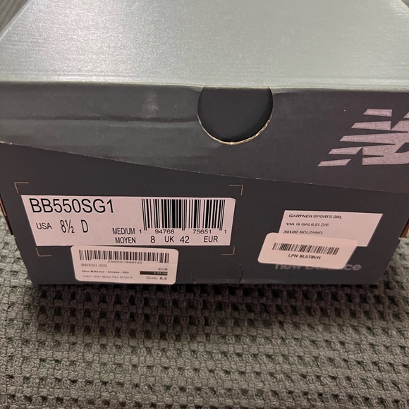 SOLD !! NEW BALANCE 550 BREDS - Men’s Size 8.5 - Picture 6 of 6